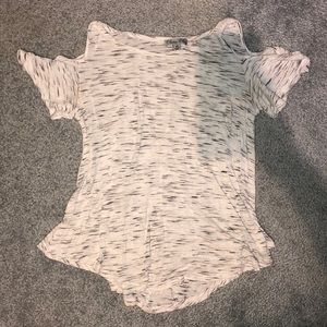 Heather shirt, cut short sleeves